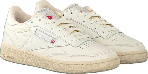 beige reebok sneakers